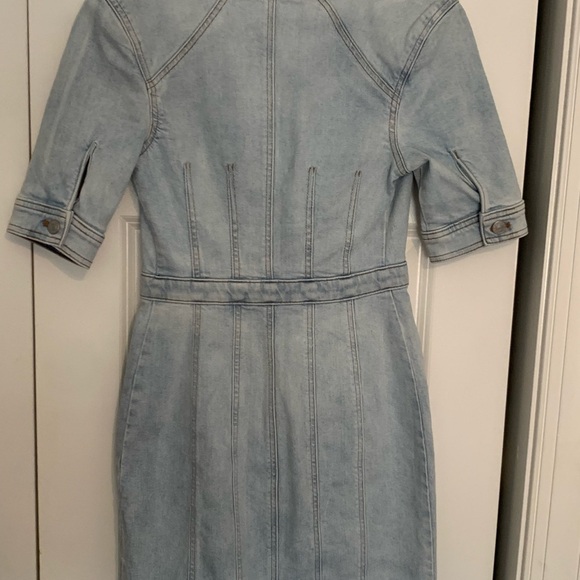 Express Light Wash Denim Jacket - Picture 5 of 6